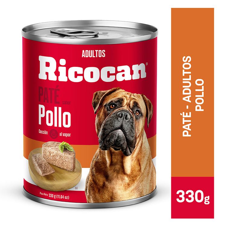 Ricocan-Pat-para-Perros-Adultos-Pollo-Lata-330-gr-1-102342345