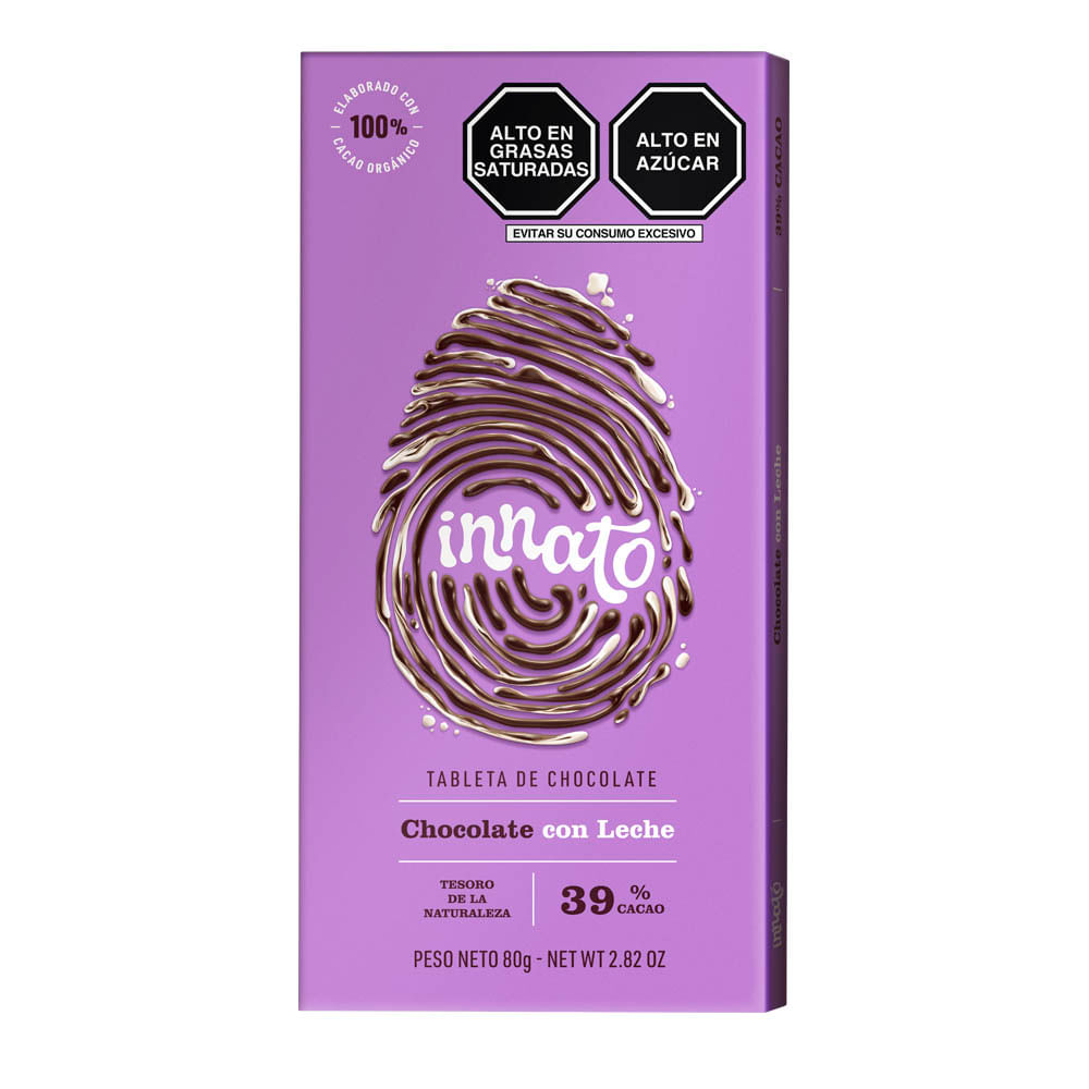 Chocolate Innato con Leche Tableta 80 g