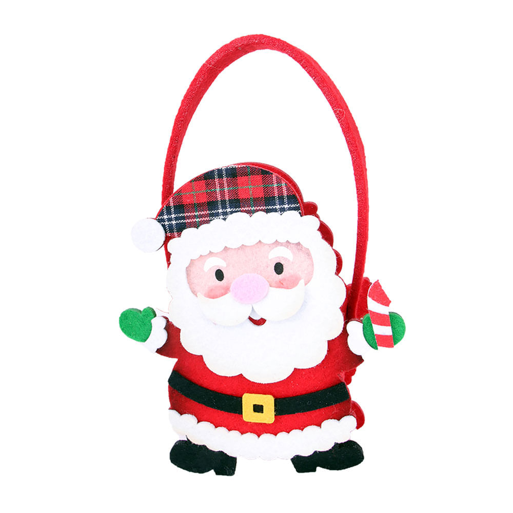 Krea Bolsa De Fieltro Papa Noel Metro