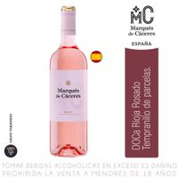 Vino Rosé Tempranillo Marqués de Cáceres Botella 750ml