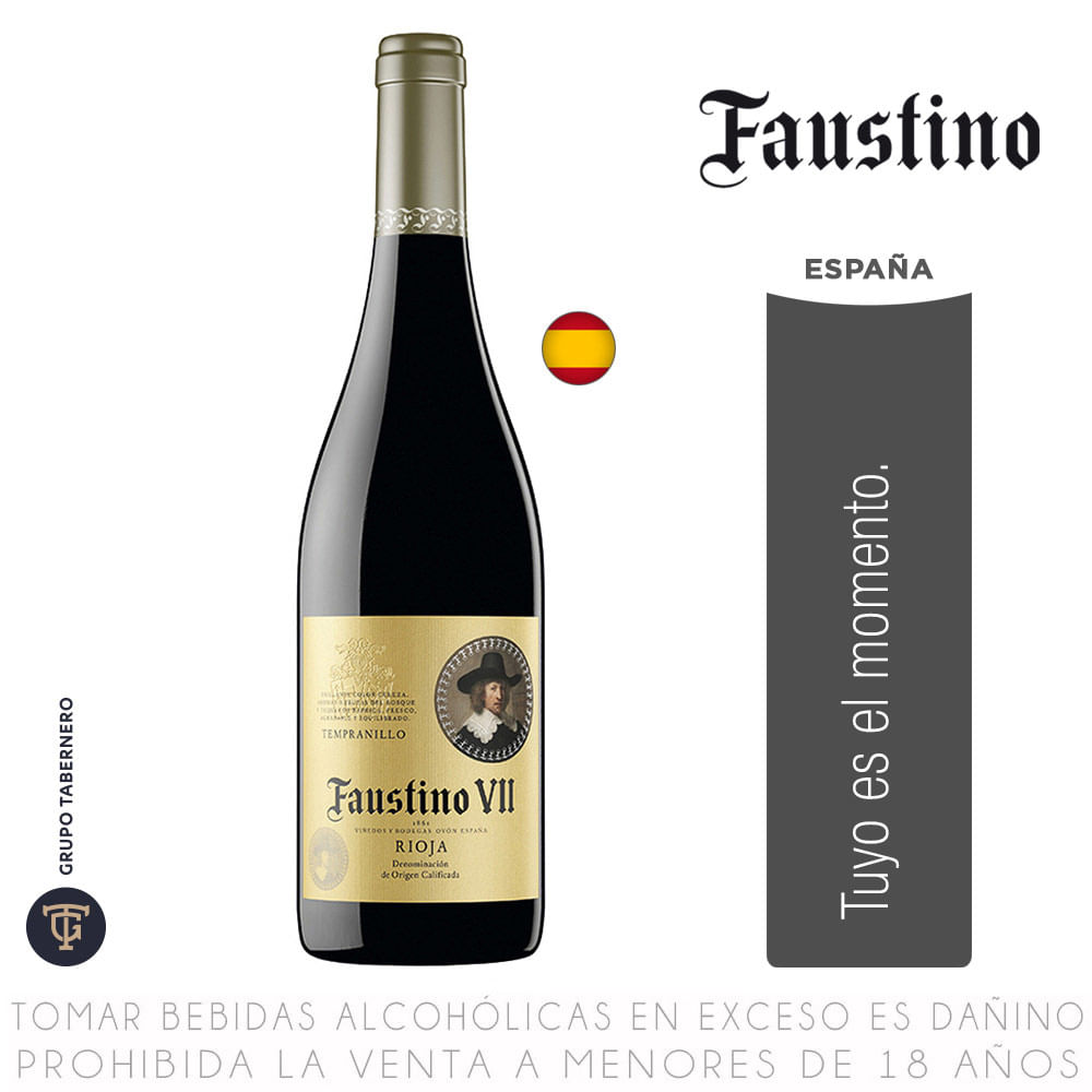 Vino Tinto FAUSTINO VII Botella 750ml