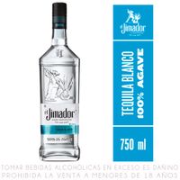 Tequila Blanco Jimador Botella 750 ml