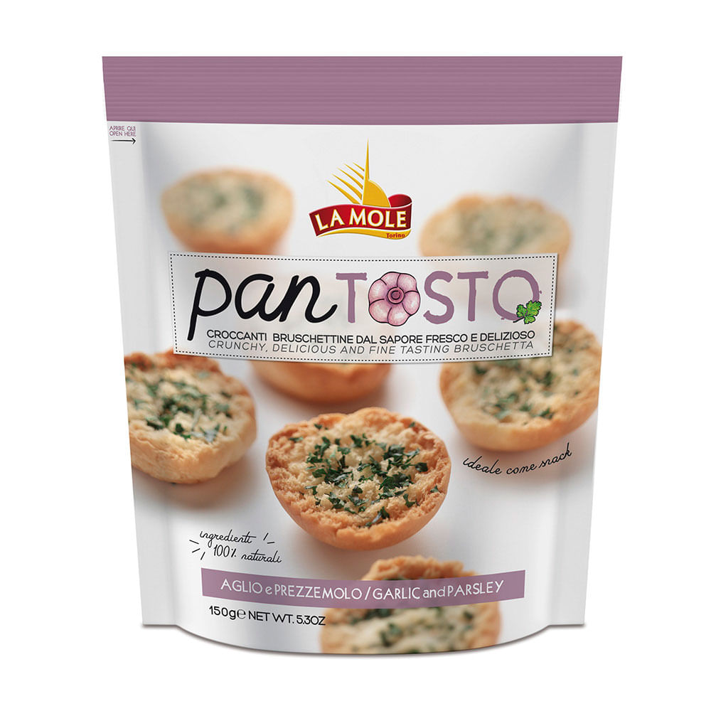 Tostadas Con Ajos y Perejil La Mole Bolsa 150 g