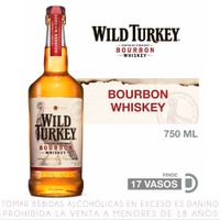 Whisky Wild Turkey Botella 750 ml