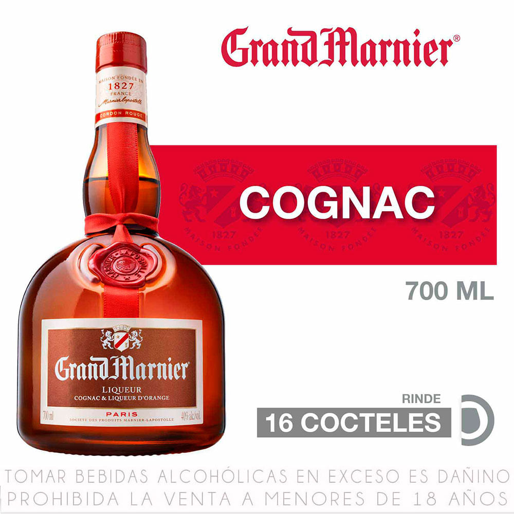 Brandy Grand Marnier Cordon Rouge Botella 700ml