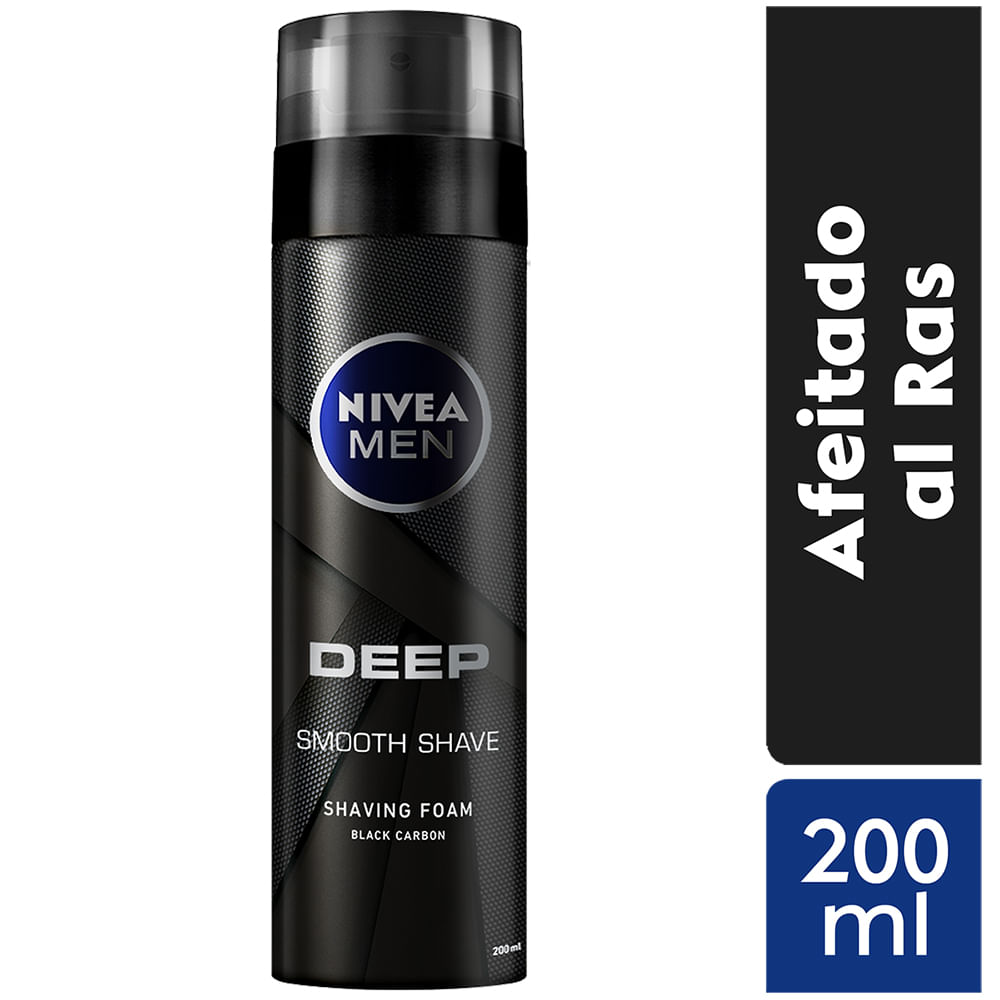 Espuma para Afeitar Nivea Men Deep 200ml