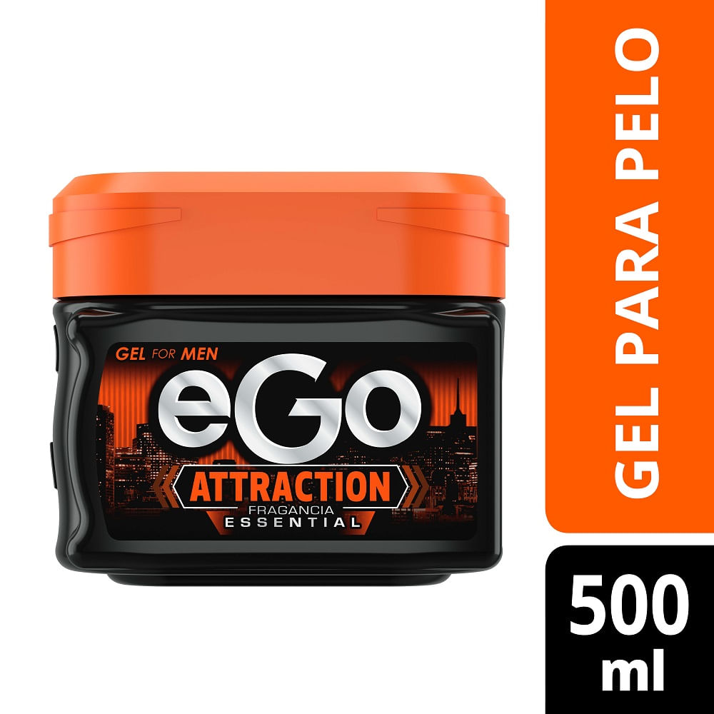 Gel para Cabello Ego Men Attraction Pote 500 ml