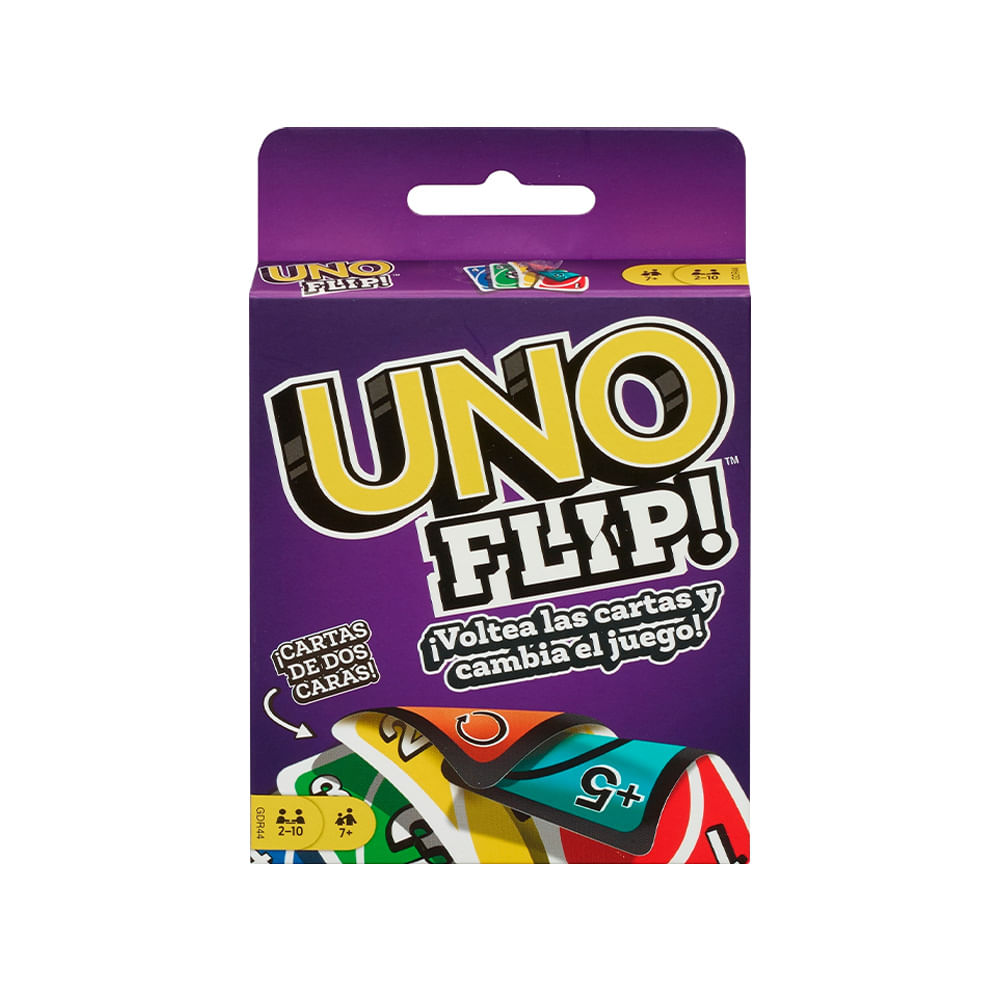 Juego De Cartas Mattel Games Uno Flip Metroapp