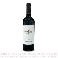 Vino Tinto Cabernet Sauvignon Marques Del Sur Roble 750ml
