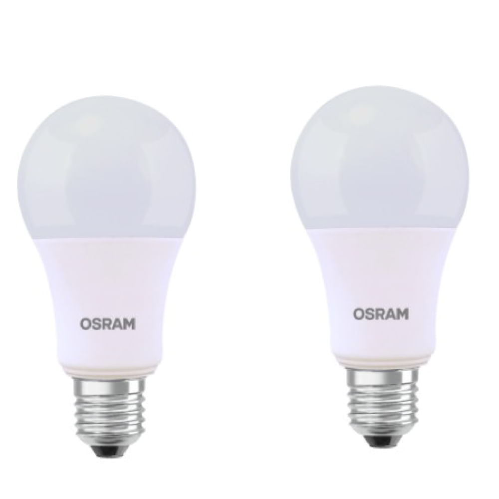 Osram Foco LED 10W E27 Luz Fría Paquete 2 unid