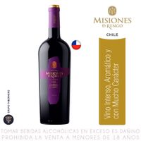Vino Tinto Cabernet Sauvignon Gran Reserva Misiones de Rengo Botella 750ml