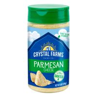 Queso Duro Parmesano Rallado Crystal Farms Frasco 226 gr