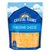 Queso Maduro Cheddar Rallado Crystal Farms 226g