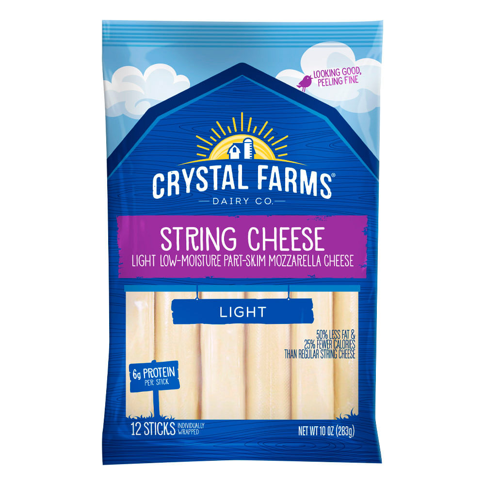Queso Maduro Mozzarella Light en Palitos Bolsa 283 gr