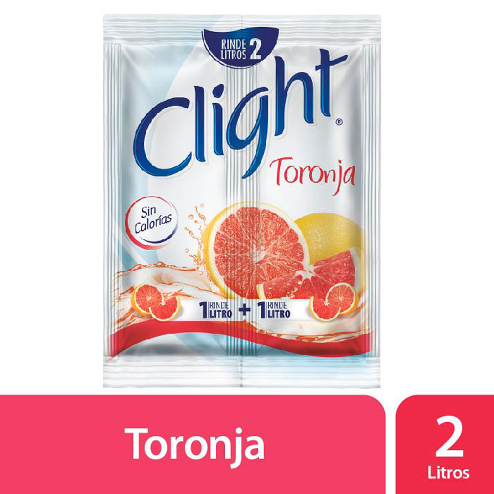 Refresco Instantáneo Toronja Clight Sobre Doble 14 g