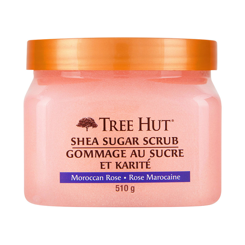 Exfoliante Corporal Rosa Marroquí Tree Hut Pote 510 g