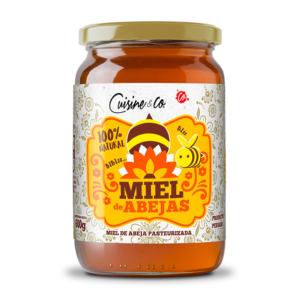 Miel De Abeja Cuisine&Co Frasco 600 g