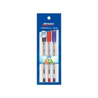 Artesco Lapicero Tinta Semi Gel Trimax GL-32M Pack 3 unid
