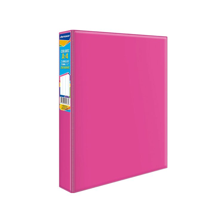 Pioner-Escolar-A4-Artesco-2-Anillos-Fucsia-1-31856