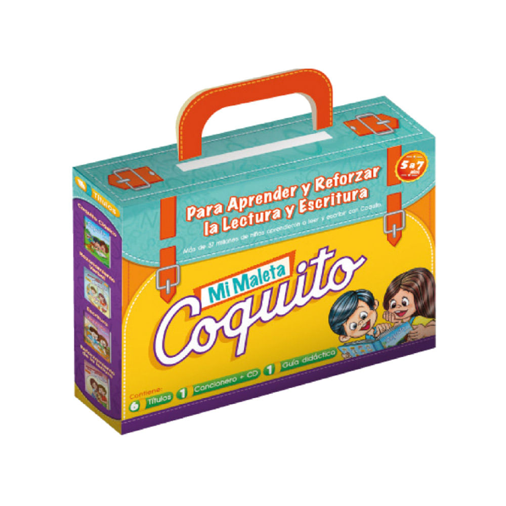 Colección De Libros De Actividades Mi Maleta Coquito Wong 3610