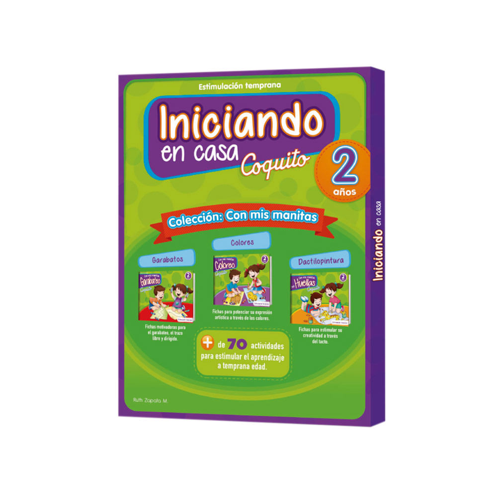 Colección de Libros de Actividades Iniciando en Casa Coquito