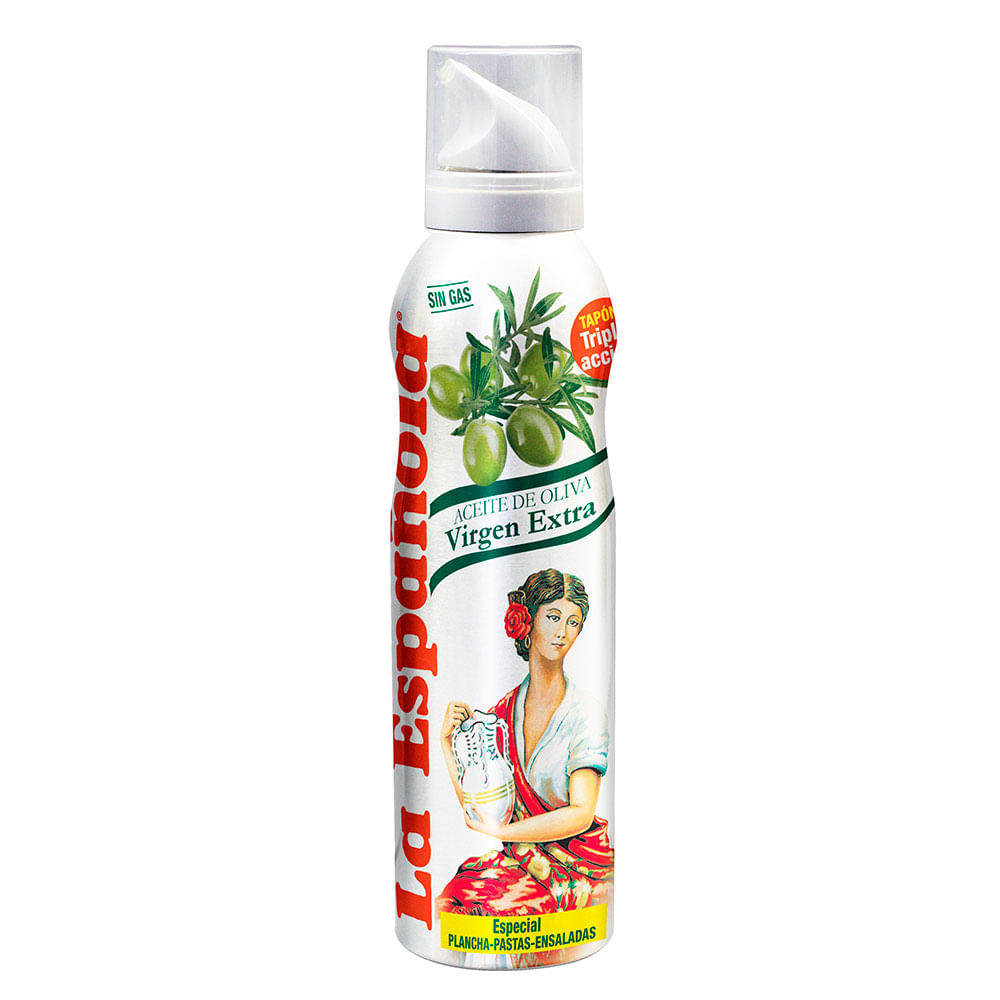 Aceite De Oliva En Spray La Española Frasco 200 ml