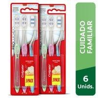 Pack x 2 Cepillo Dental Colgate Pro Cuidado 3 Unidades c/u