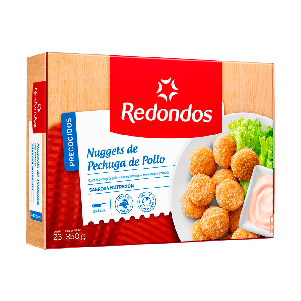 Nuggets de Pechuga de Pollo Redondos 23un 350g