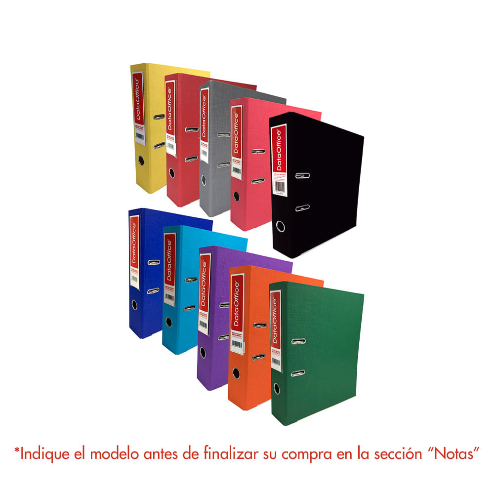 Data Office Archivador de Palanca Lomo Ancho Surtido