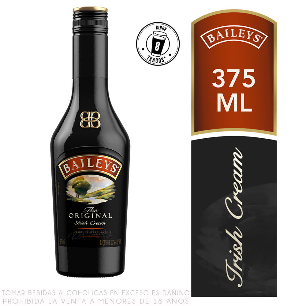 Crema de Licor Baileys Original Irish Cream Botella 375 ml