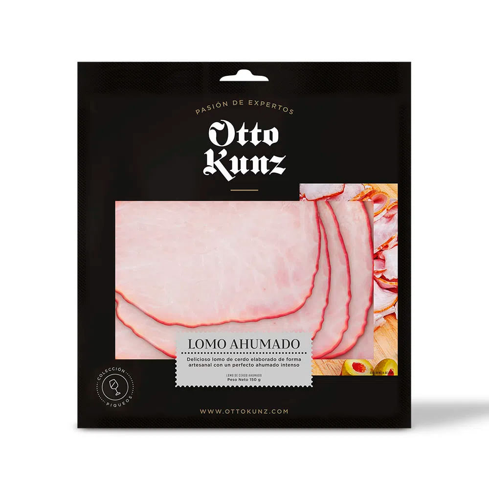 Lomo Ahumado Otto Kunz Paquete 150 g