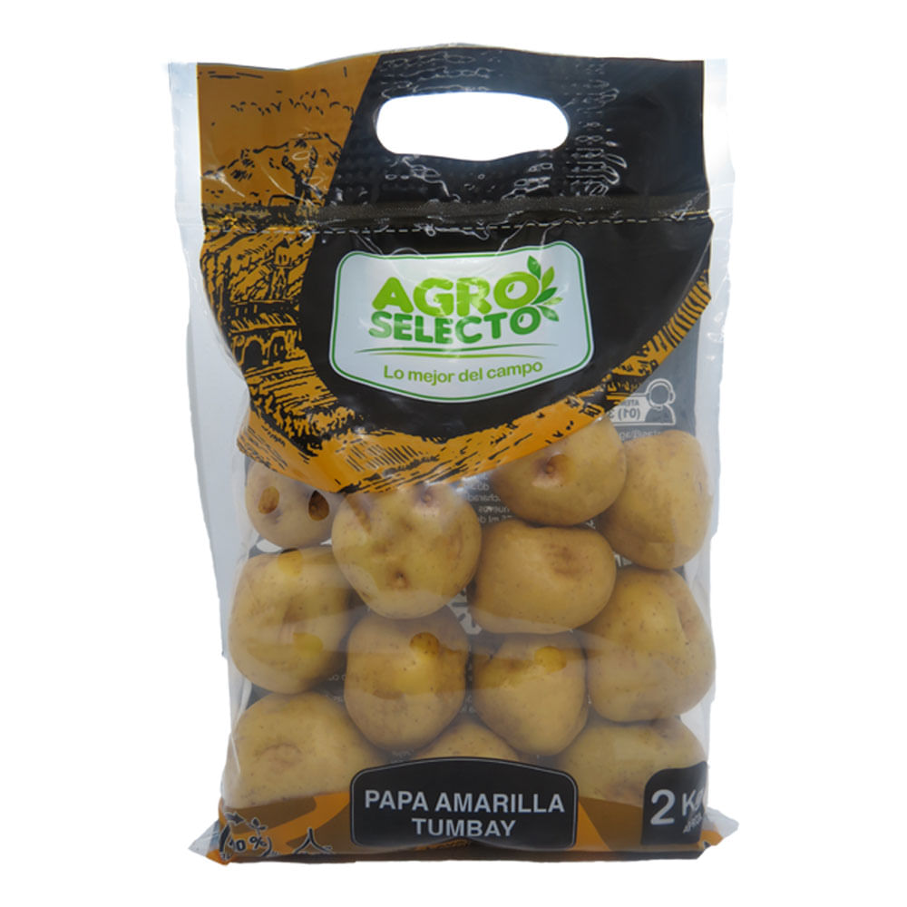 Papa Amarilla Tumbay Procesada Agro Selecto 2Kg