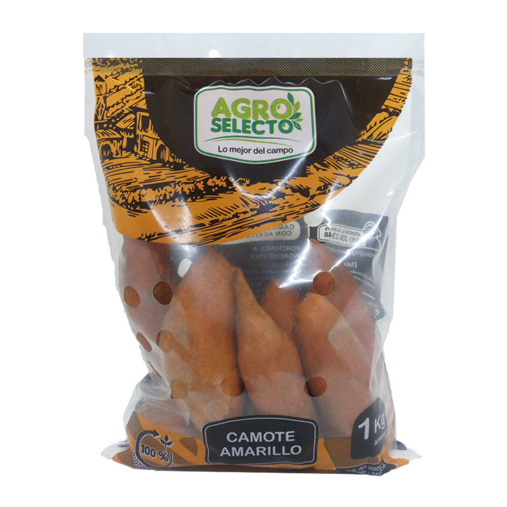 Camote Amarillo Agro Selecto 1Kg