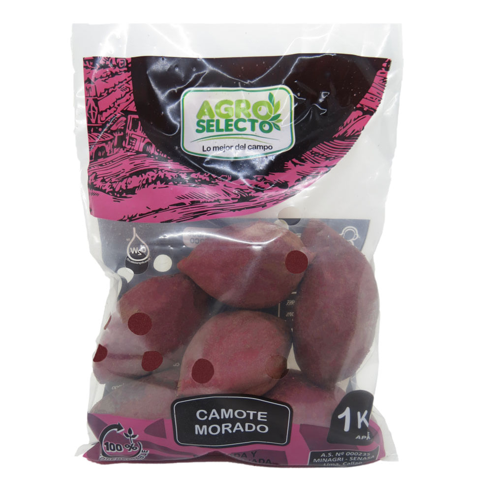 Camote Morado Agro Selecto 1Kg