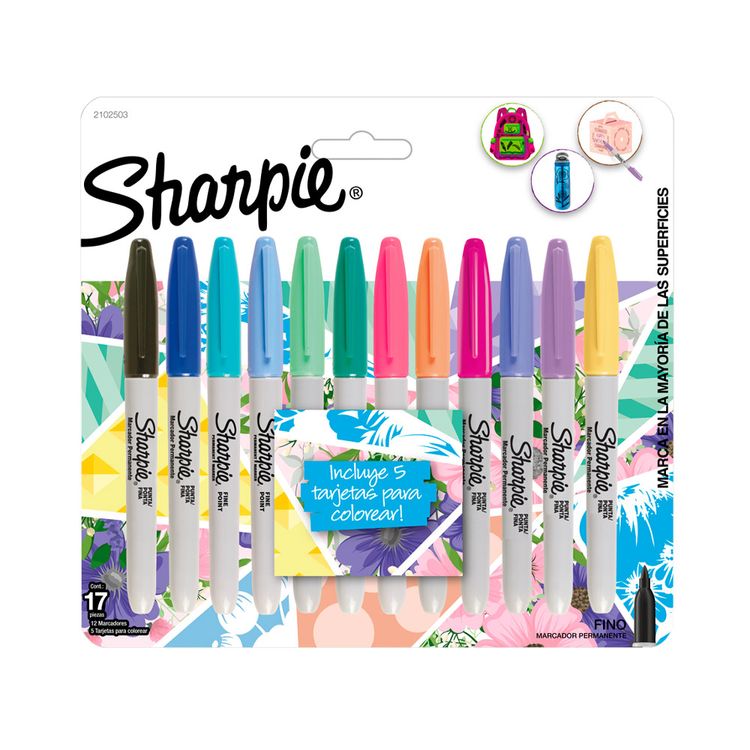 Sharpie-Kit-de-Marcadores-Permanentes-Tarjetas-para-Colorear-17-Piezas-1-187641683