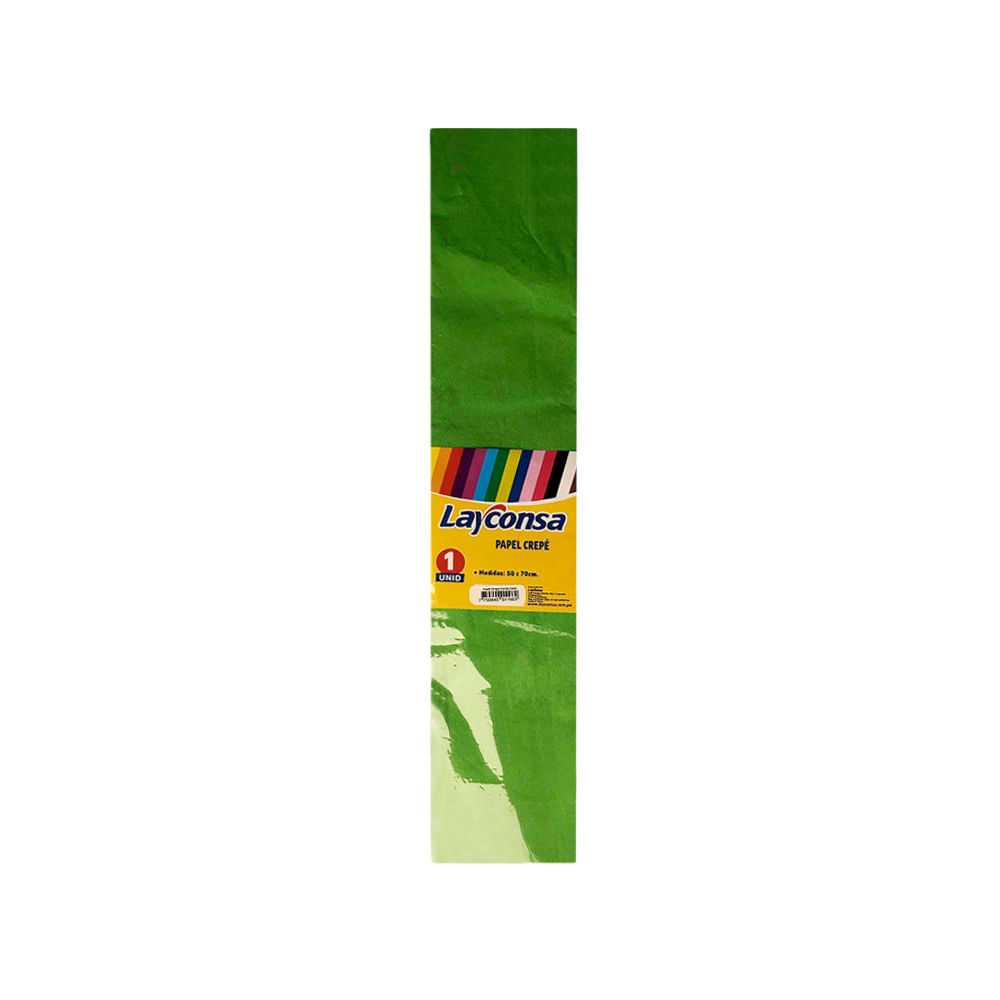 Layconsa Papel Crepé Verde Claro 50 x 70 cm