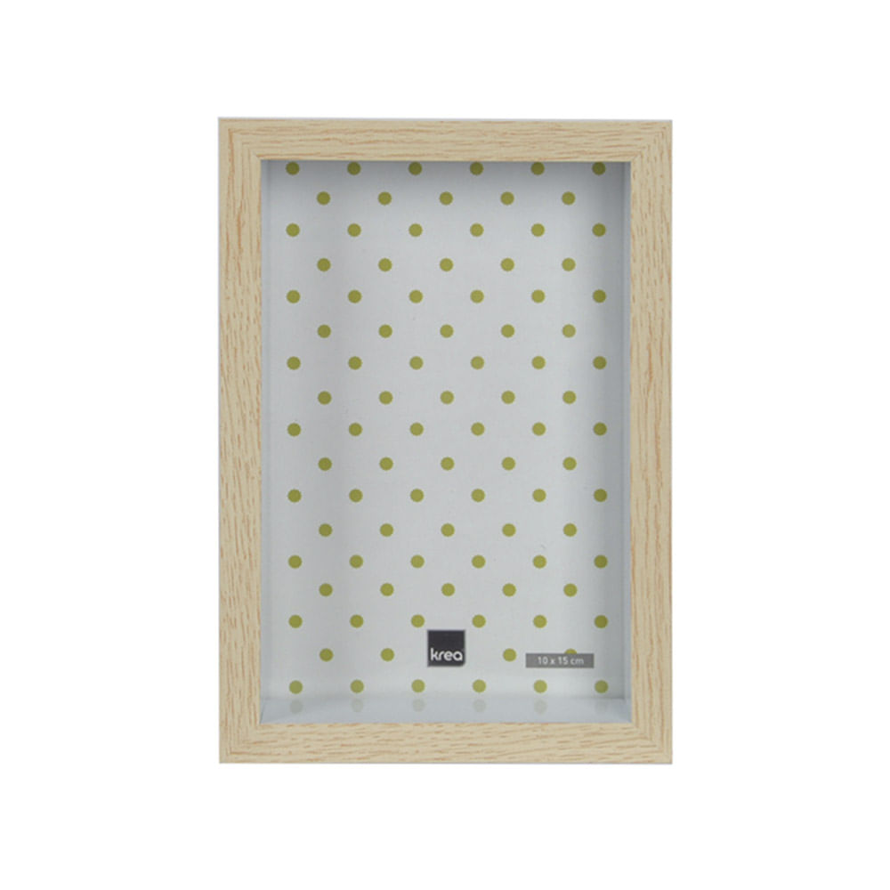 Krea Portaretrato Box Madera 10 x 15 cm