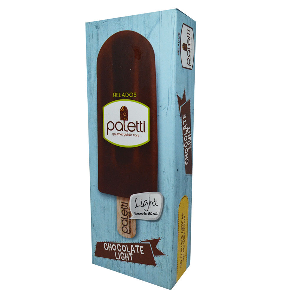 PALETA PALETTI 75GR , Chocolate Light