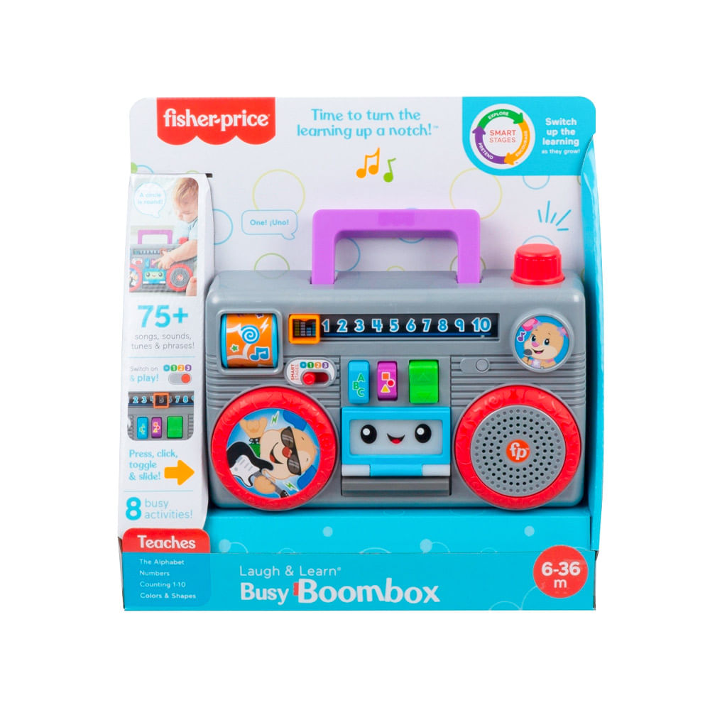 FisherPrice Radio Portátil Baila y Aprende Wong