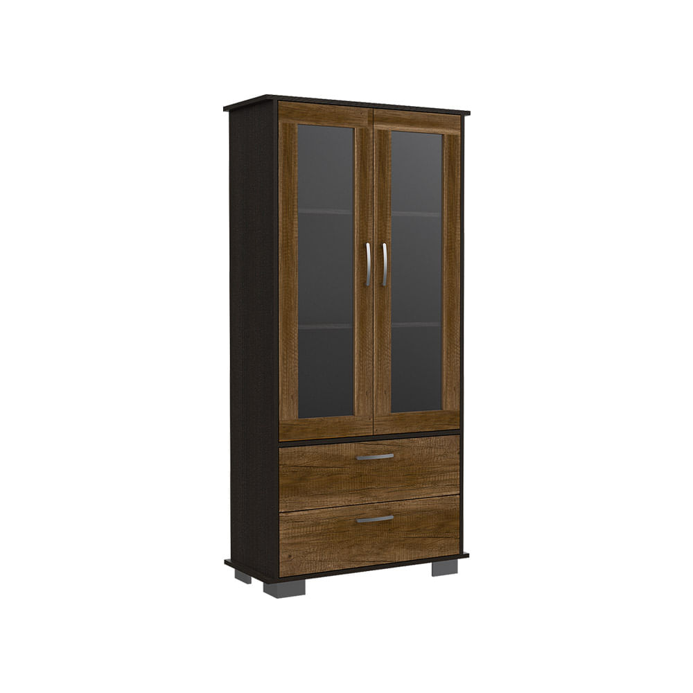 TuHome Vitrina Classic Color Caramelo