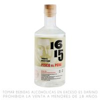 Pisco Mosto Verde Torontel 1615 Botella 700ml