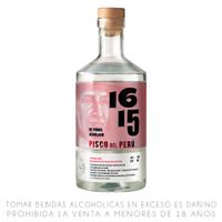 Pisco Acholado 1615 Botella 700ml