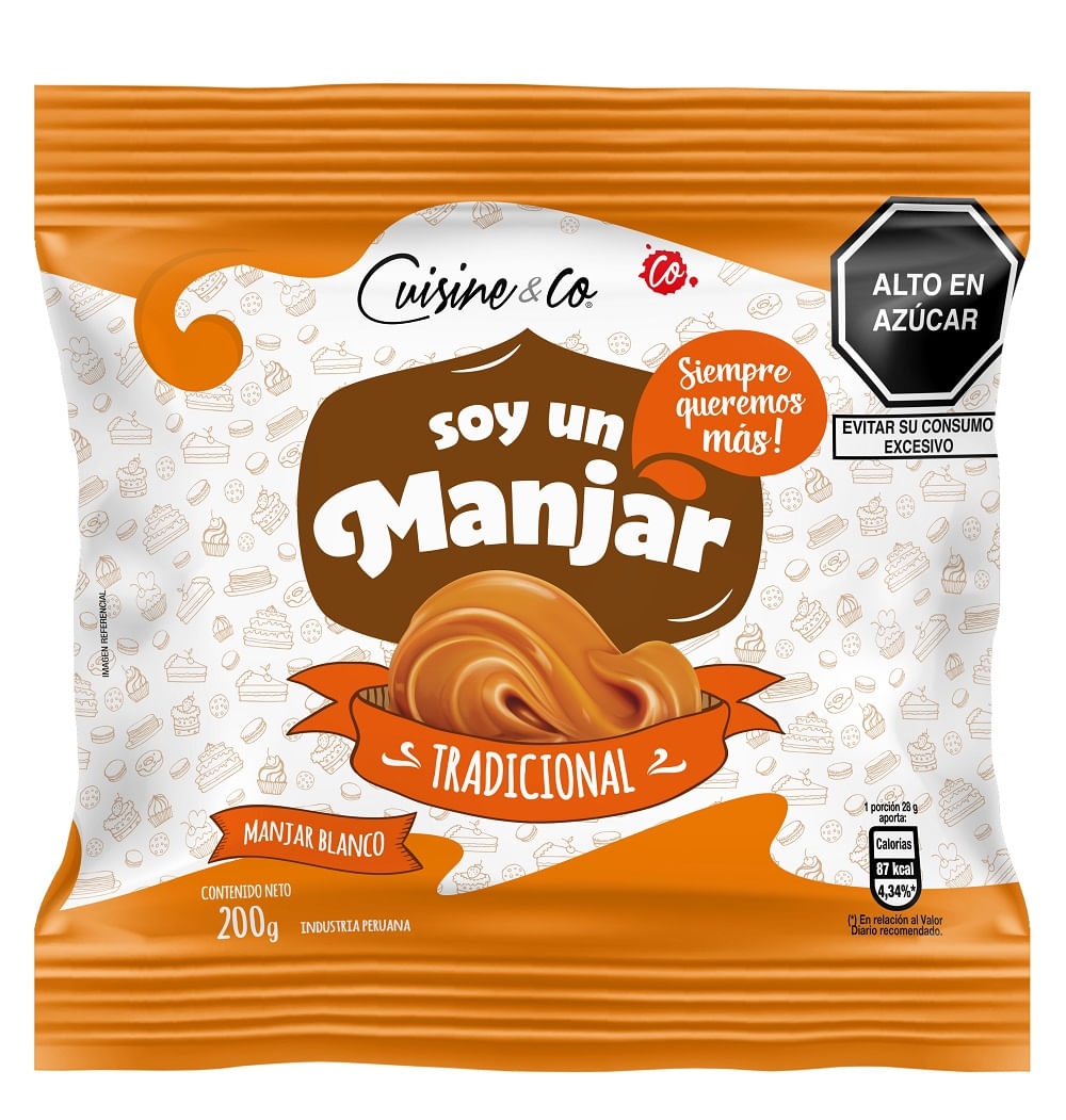 Manjar Blanco Cuisine & Co Contenido 200 g
