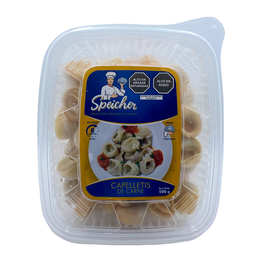 Cappellettis de Carne Speicher Caja 500g