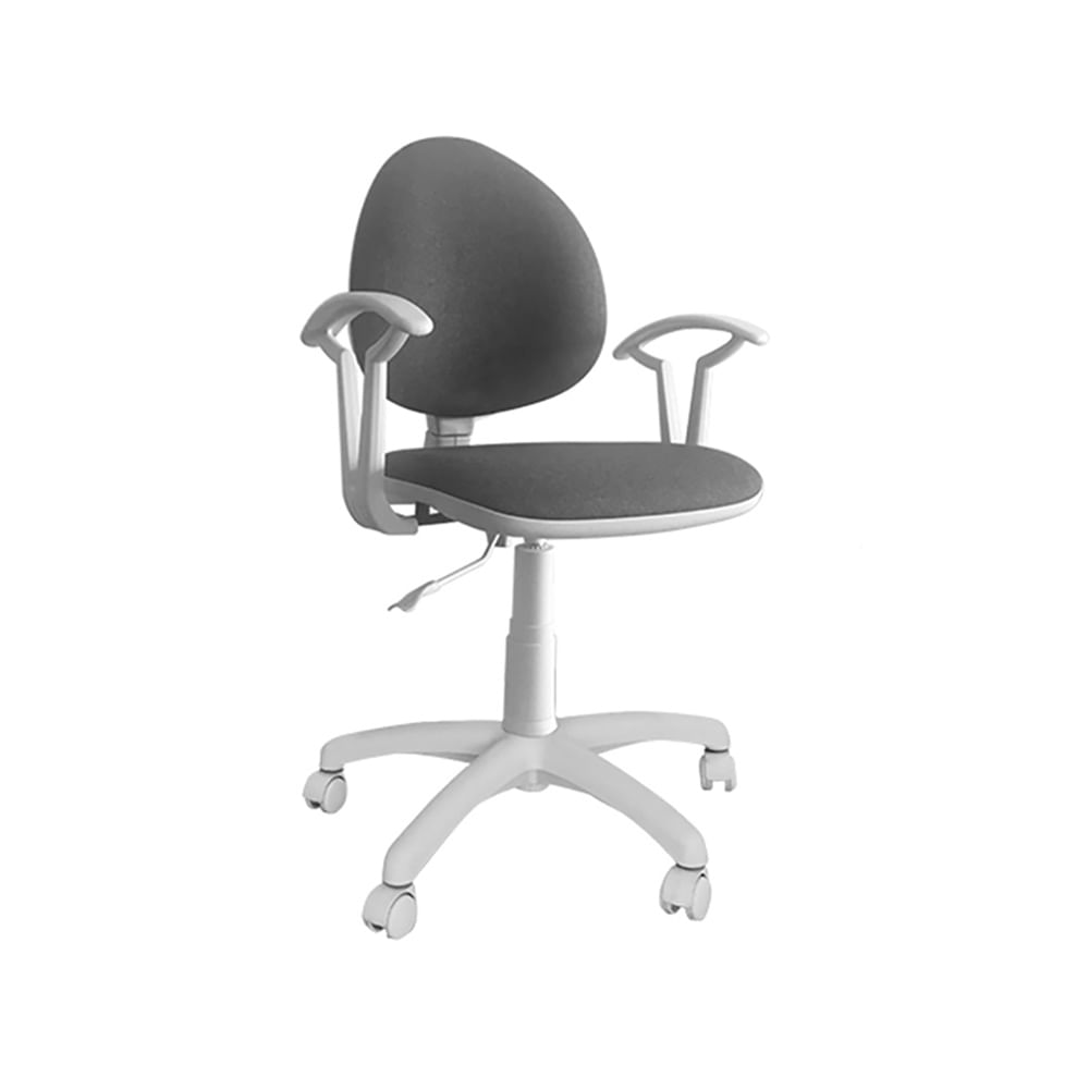 Ziyaz Silla Giratoria para Escritorio Smart Lux Gris
