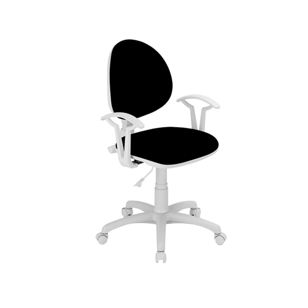 Ziyaz Silla Giratoria para Escritorio Smart Lux Negro