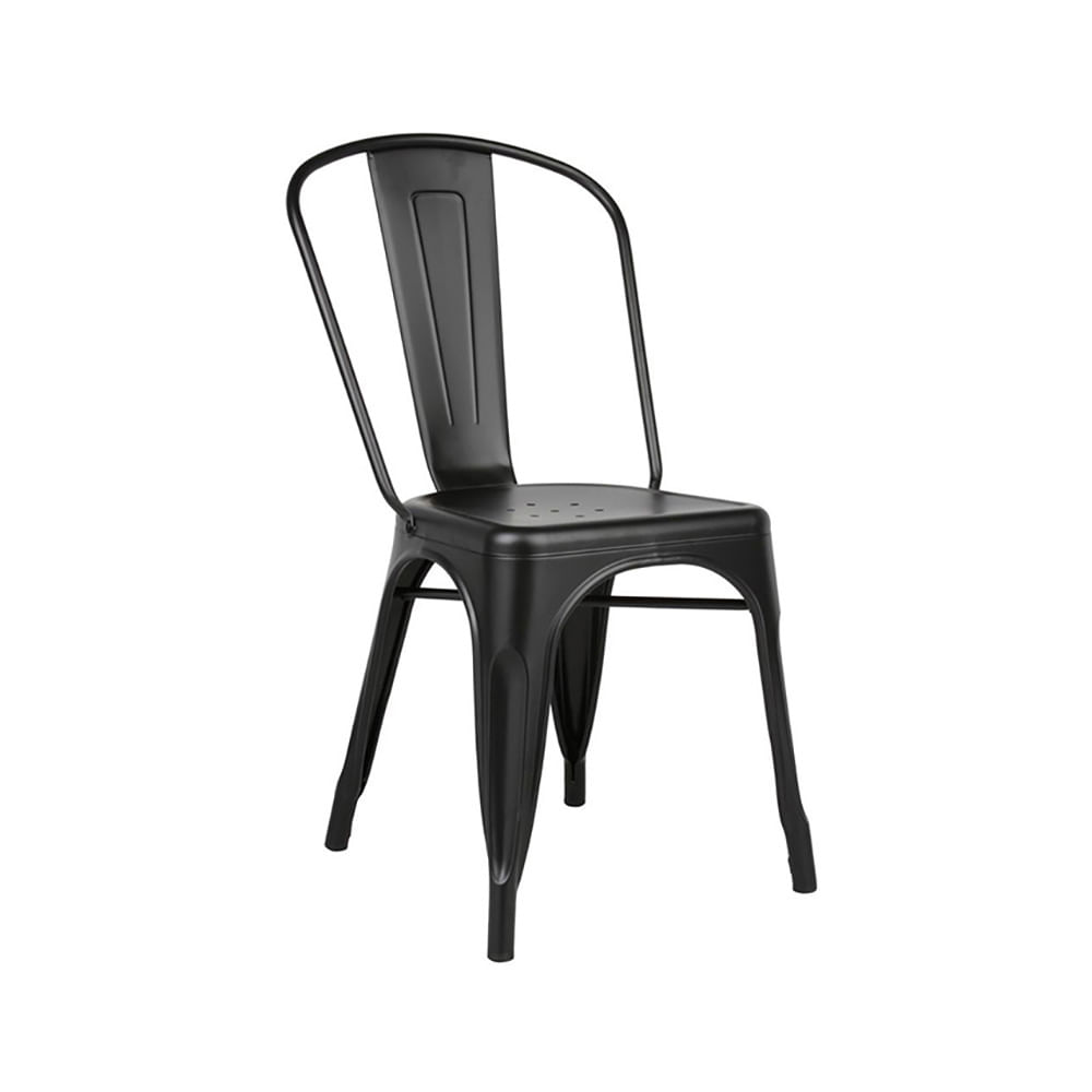 Ziyaz Silla Fija Vintage Negro