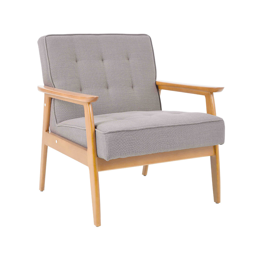 Ziyaz Sillón Fijo Carranza Gris