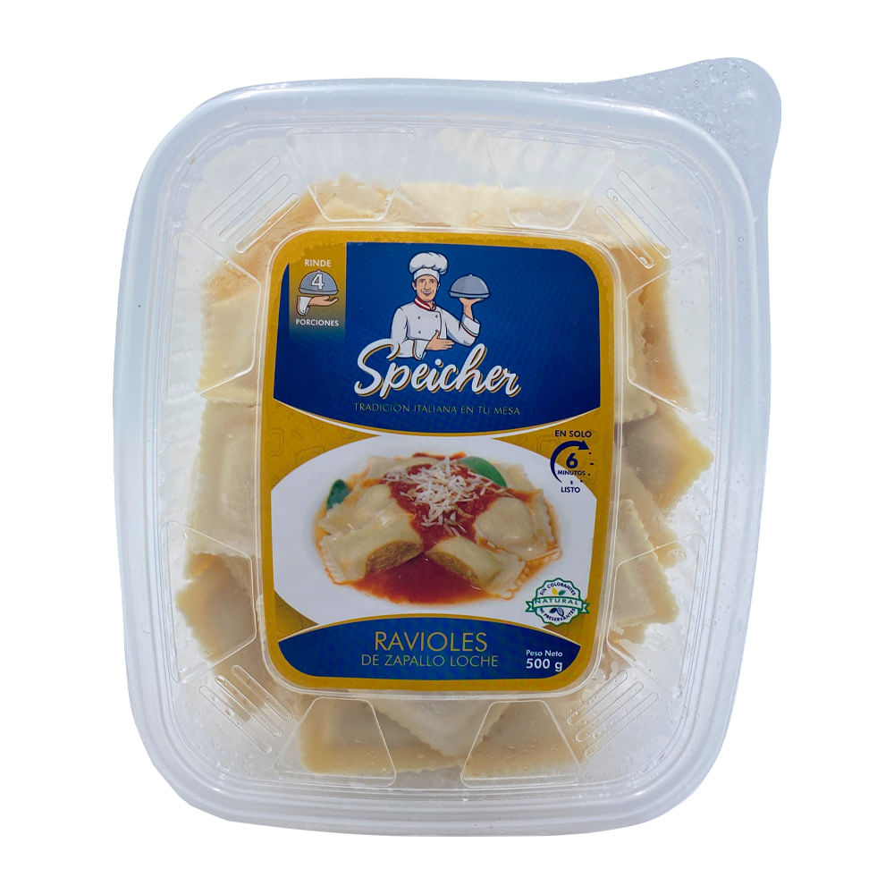 Ravioles de Zapallo Loche Speicher 500g