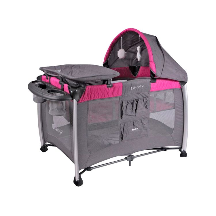 Ebaby-Cuna-Corral-Lauren-Rosado-1-199491597 Ebaby-Cuna-Corral-Lauren-Rosado-1-199491597